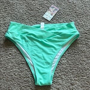 Halara High-Waisted Bikini Bottoms NWT